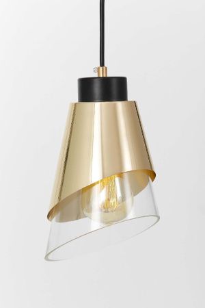 Светильник подвесной Lumina Deco Fabro (Фабро) LDP 7013-1 F.GD+PR
