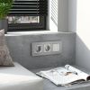 Рамка на 3 поста Werkel AluMax (АлуМакс) 4690389204067