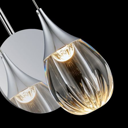 Бра Delight Collection Stilla (Стилла) MB24001004-1A chrome/clear