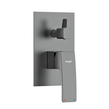 Смеситель для ванны и душа Raglo R01 R01.272.09 встраиваемый в стену графит