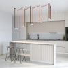 Трековый однофазный светильник Denkirs Belty grill (Белты грилл) DK5570-WB