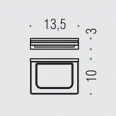 Мыльница Colombo Look B1601.NM-VAN