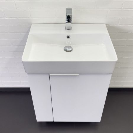 Тумба с раковиной Comforty Асти 00-00019247CF 60х50 напольная цвет белый