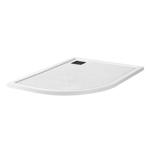 Душевой поддон BelBagno UNO TRAY-MR-UNO-RH-120/90-550-35-W-R-NO 120х90 искусственный мрамор белый - фото 2