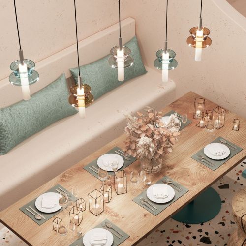 Светильник подвесной Maytoni Sound Wave Modern MOD255PL-01B4 - фото 2