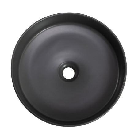 Раковина керамическая Cezares CZR-6595-GO 40х40 накладная цвет серый без отверстий под смеситель