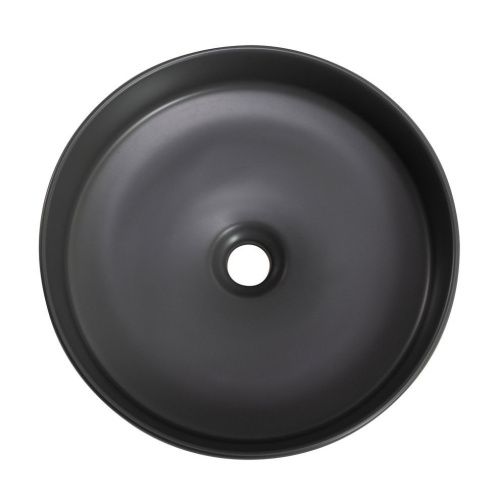 Раковина керамическая Cezares CZR-6595-GO 40х40 накладная цвет серый без отверстий под смеситель - фото 3