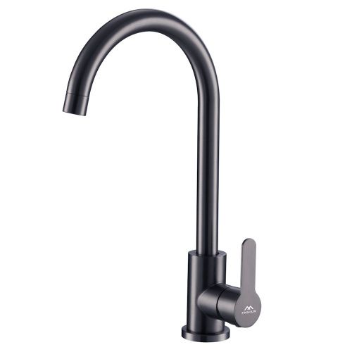 Смеситель для кухни Fashun A54001N-17 на мойку графит - фото 2