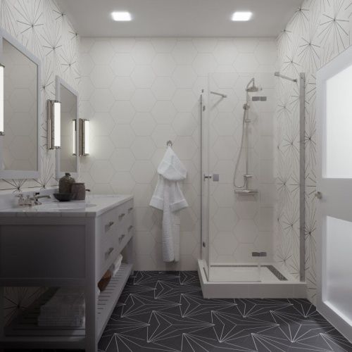 Душевой уголок Тритон Дека-Хром Щ0000054216 90х90 стекло прозрачное профиль хром без поддона - фото 3