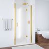 Душевая дверь Vegas-Glass AFP TUR+NOVO AFP TUR NOVO h1890 95 09 02 R 95х190 стекло рифленое профиль золото