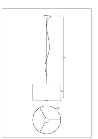 Светильник подвесной Arte Lamp Coppa (Цоппа) A4095SP-3WH