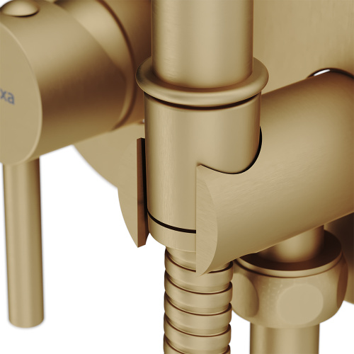 Гигиенический душ со смесителем Damixa Option 214000000 бронза - фото 5