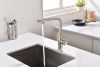 Смеситель для кухни Paulmark URBAN Ur213104-BS на мойку никель