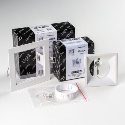 Светильник встраиваемый Lightstar Domino (Домино) D51606WMOD - фото 3