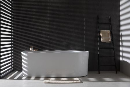 Ванна акриловая Allen Brau Priority 2.31001.20 170х80 отдельностоящая овальная с ножками