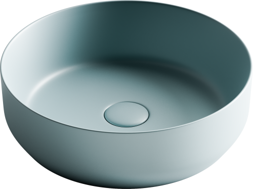 Раковина Ceramica Nova ELEMENT 39 см CN6022MLG накладная цвет зеленый матовый - фото 2