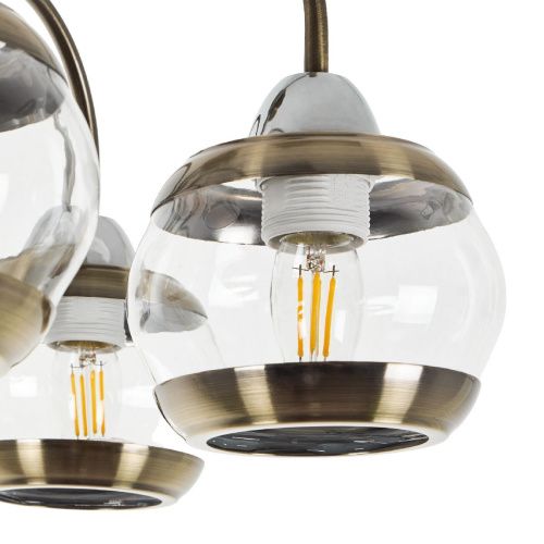 Люстра на штанге Myfar Kris (Крис) MR1491-5C - фото 4