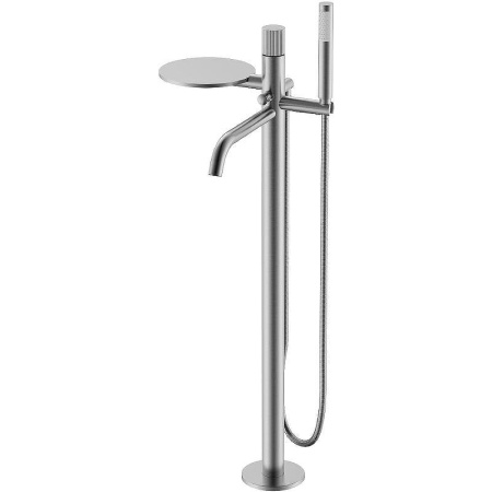 Смеситель Boheme Stick 129-NB.3 напольный никель