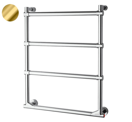 Полотенцесушитель Margaroli Orizzonti 5124704BGB 50х60 электрический золото