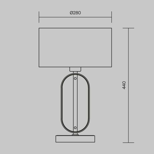 Светильник настольный Maytoni Marmo MOD099TL-01G - фото 3