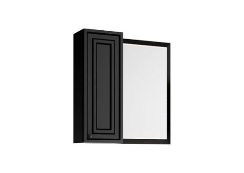 Шкаф Creavit Kayra KY1030.01.MAN 30х80 подвесной цвет черный