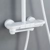 Душевая стойка Shevanik S4726C настенная цвет белый