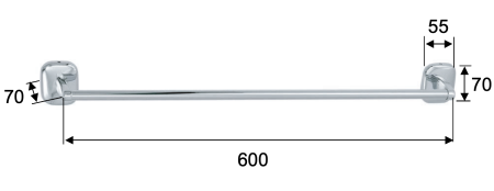 Полотенцедержатель Remer Suite SU30CR