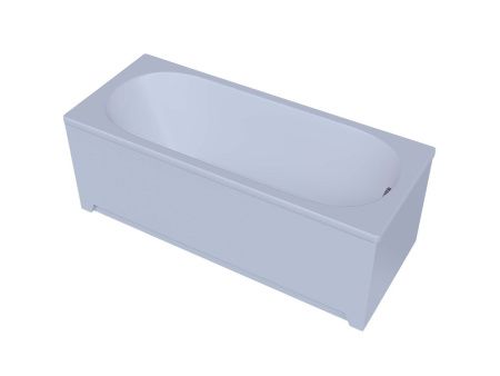 Ванна акриловая Aquatek Оберон OBR170-0000049 170х70 пристенная прямоугольная с каркасом без ручек