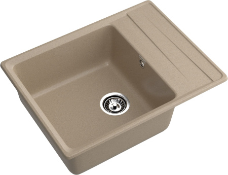Кухонная мойка Granfest Level LV-660L песочный 66х50 цвет бежевый поверхность матовая