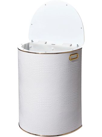 Корзина для белья Geralis Croco KWG-O