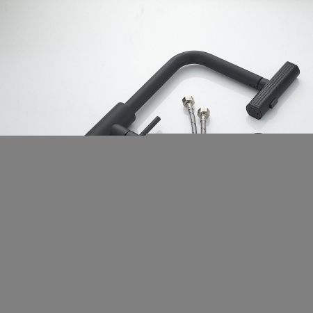 Смеситель для кухни Raffine F203H на мойку черный