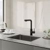 Смеситель для кухни IDDIS Rule RULBLLFi05 на мойку черный