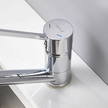 Смеситель для кухни BELZ B70019 на мойку хром