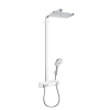 Душевая стойка Hansgrohe Raindance Select 27288400 настенная цвет хром/белый с термостатом