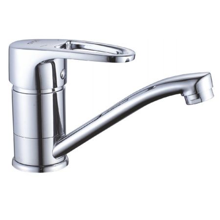 Смеситель для кухни Cron CN4565 на мойку хром