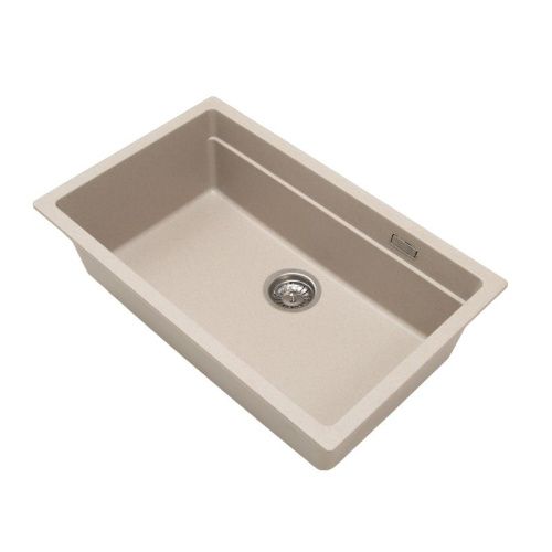 Кухонная мойка Grandex Aqua 500303 73х45 цвет бежевый поверхность матовая - фото 2