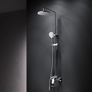 Душевая стойка Am.Pm Sunny F0785C900 настенная цвет хром