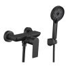 Смеситель для ванны и душа Fmark FS8802H настенный черный