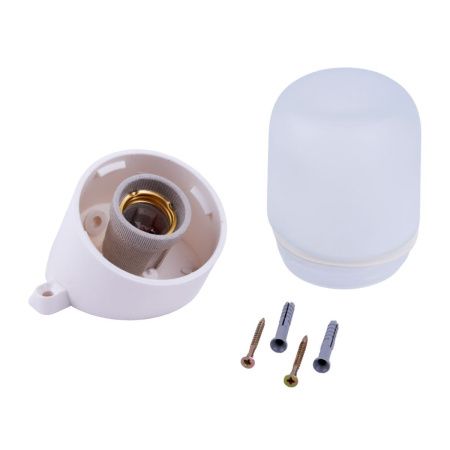 Светильник настенный Uniel UWL-K02R 60W/E27 IP65 WHITE