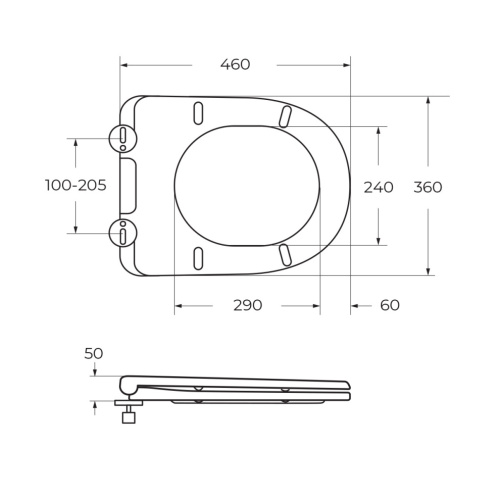 Крышка сиденье для унитаза BelBagno  BB902SC - фото 2