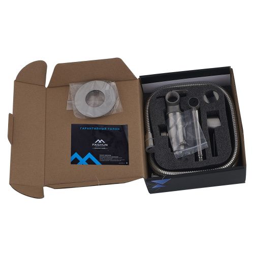 Гигиенический душ со смесителем Fashun A57803 сатин - фото 5