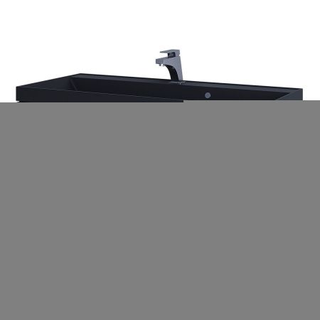 Тумба с раковиной Uperwood Tanos-Classic Quartz 3930421701 100х50 цвет черный