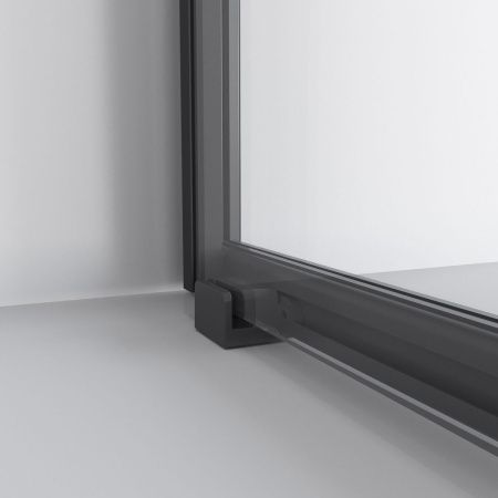 Душевой уголок Niagara Nova NG-6823-34BLACK 90х90 стекло прозрачное профиль черный без поддона