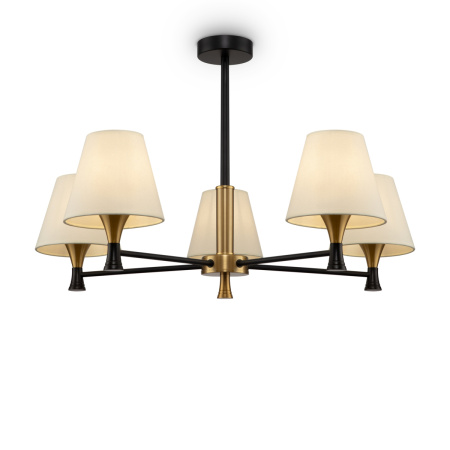 Люстра Freya Perfetto FR5098PL-05BBS 330x295x355 На штанге