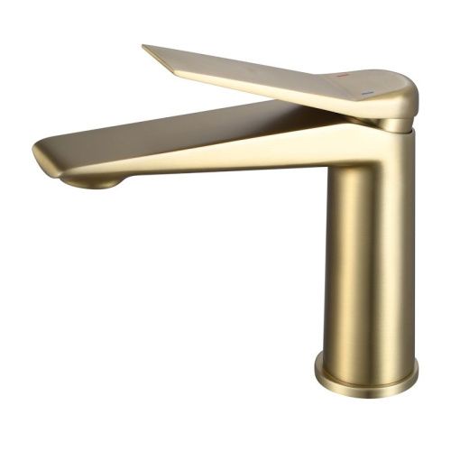 Смеситель Esko Shanghai Gold SHA26Gold на раковину золото - фото 2