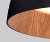 Светильник потолочный Delight Collection C0207-600A black/wood