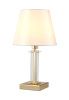 Настольная лампа Crystal Lux Nicolas (Ницолас) NICOLAS LG1 GOLD/WHITE