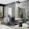 Душевая шторка на ванну Maybah Glass MGV-596-1 40х140 стекло прозрачное профиль белый ориентация универсальная