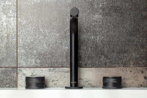 Смеситель Boheme Prestige 152-B-PR на столешницу черный - фото 5