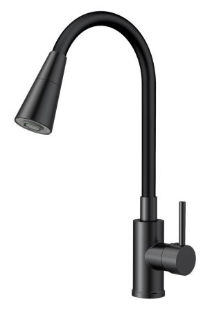 Смеситель для кухни Esko K47BB на мойку черный